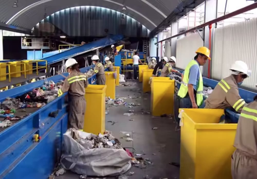 MSW sorting machine